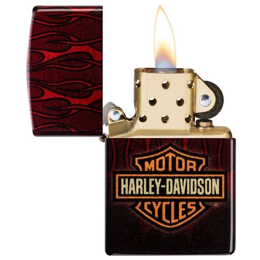 Zippo Aansteker 48458 Harley-Davidson - achteraanzicht