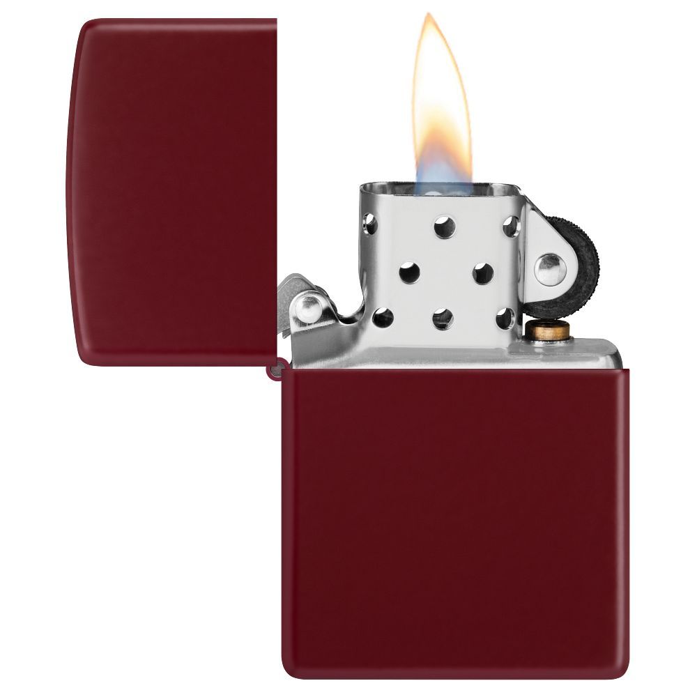 Zippo Aansteker 46021 Merlot - achteraanzicht