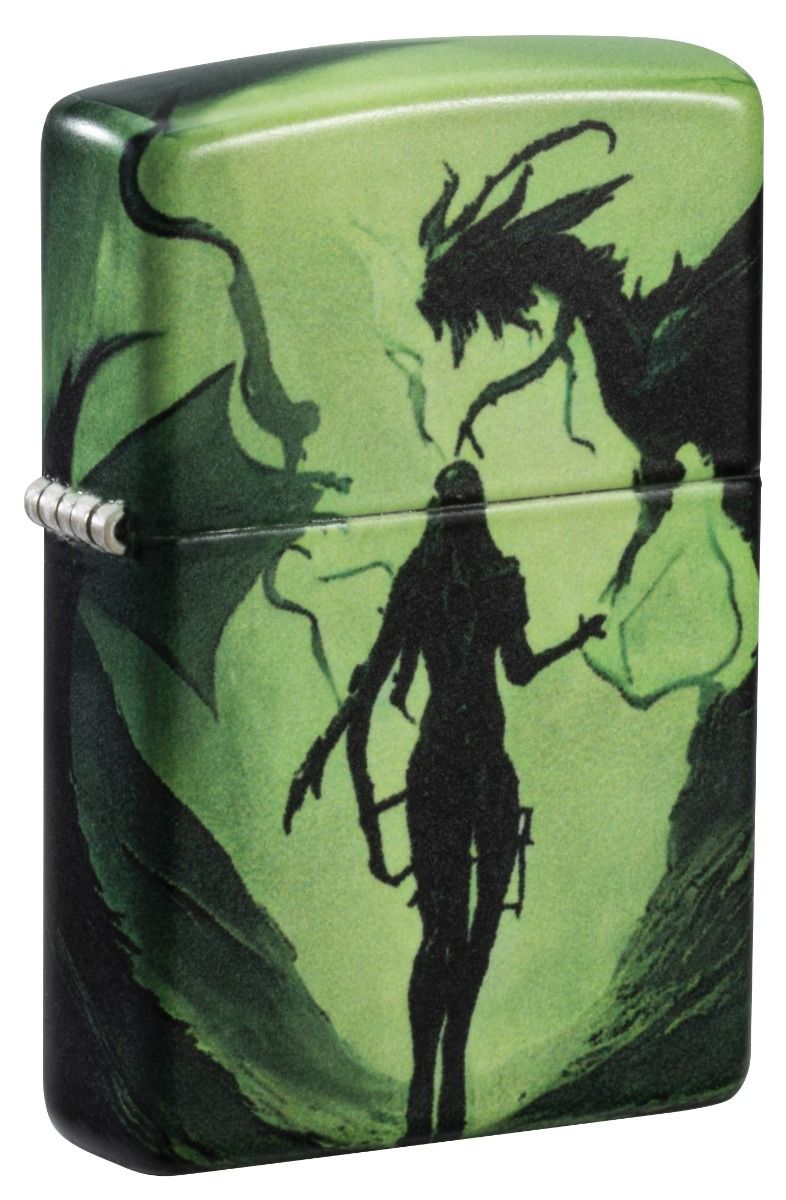 Zippo Aansteker 49193 Dragon Design - vooraanzicht