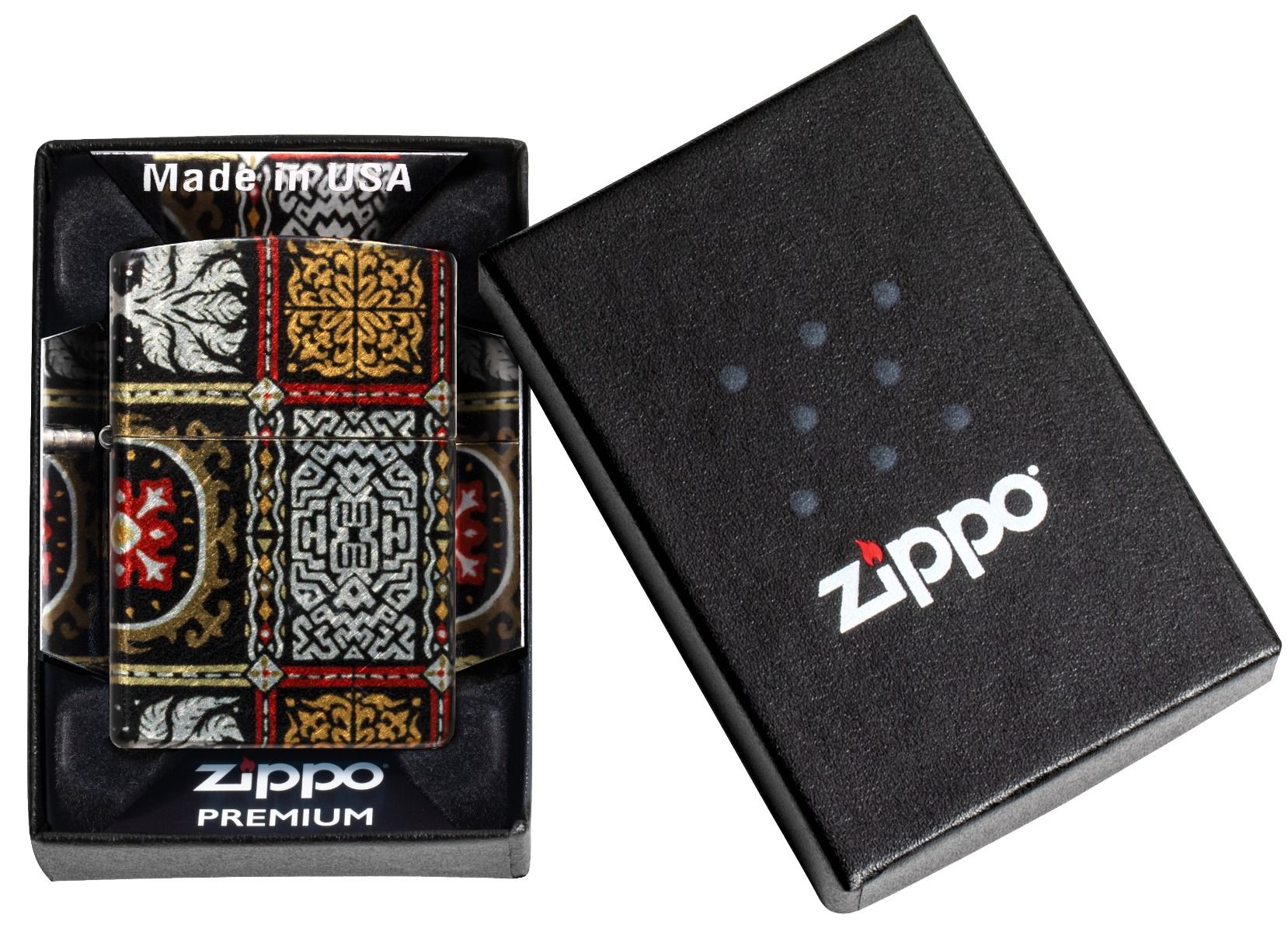 Zippo Aansteker 48459 Pattern Design - detail