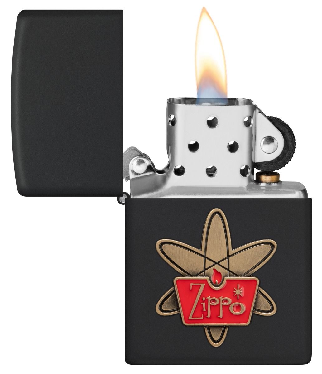 Zippo Aansteker 218 Retro Zippo - achteraanzicht