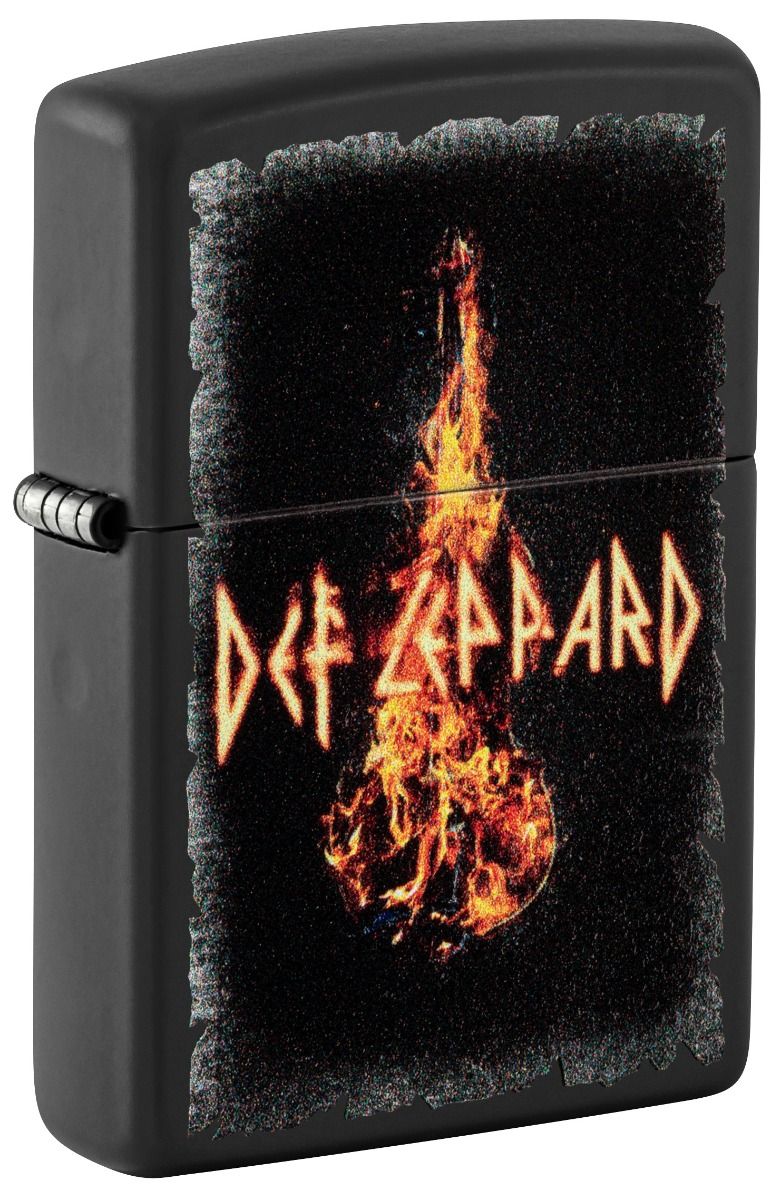 Zippo Aansteker 218 Def Leppard - vooraanzicht