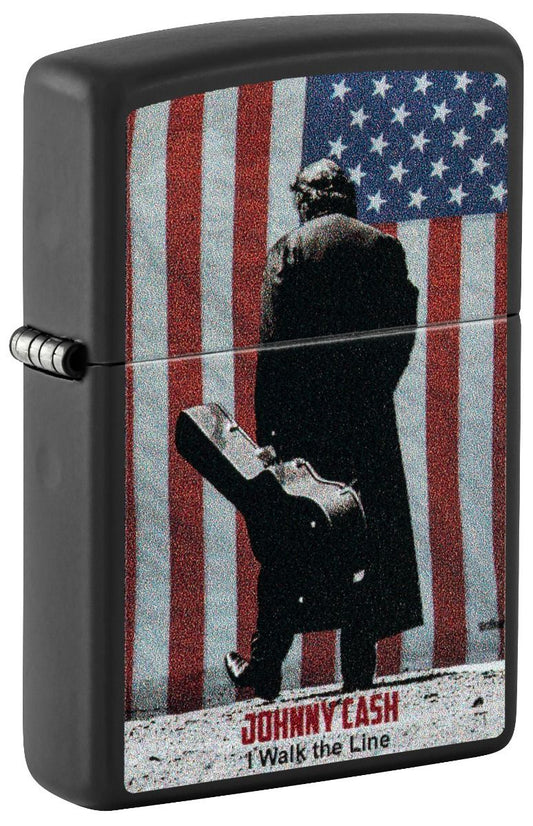Zippo Aansteker 218 Johnny Cash - vooraanzicht