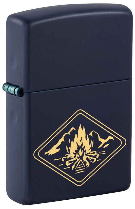 Zippo Aansteker 239 Campfire Design - vooraanzicht