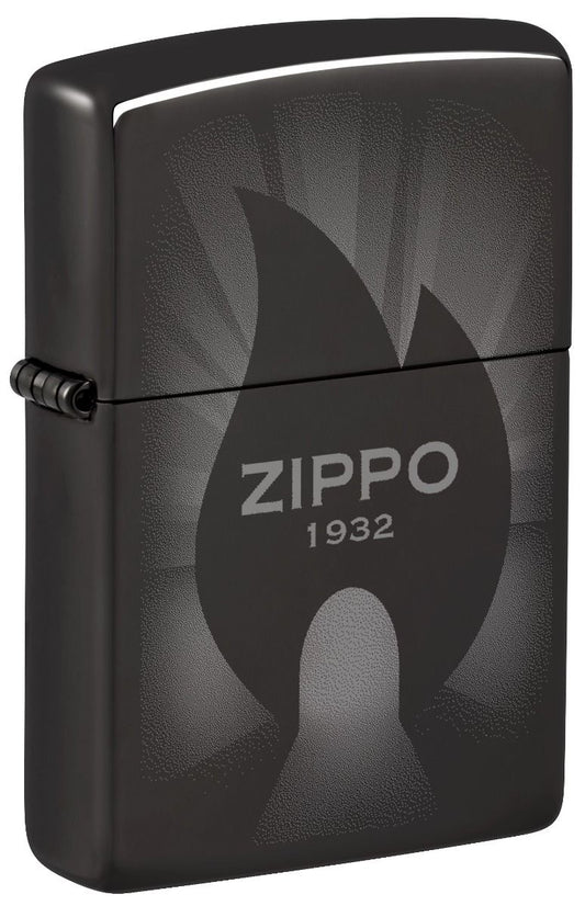 Zippo Aansteker #24756 Zippo Logo - vooraanzicht