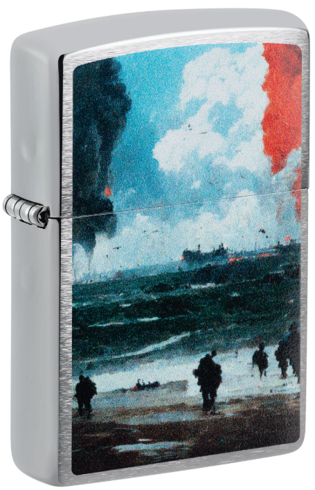 Zippo Aansteker - 200 D-Day Landing CI240887 - vooraanzicht