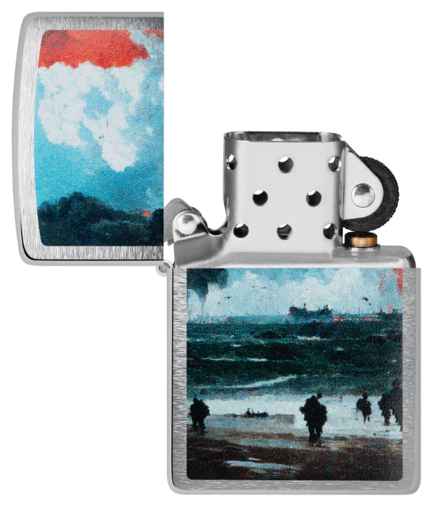 Zippo Aansteker - 200 D-Day Landing CI240887 - achteraanzicht