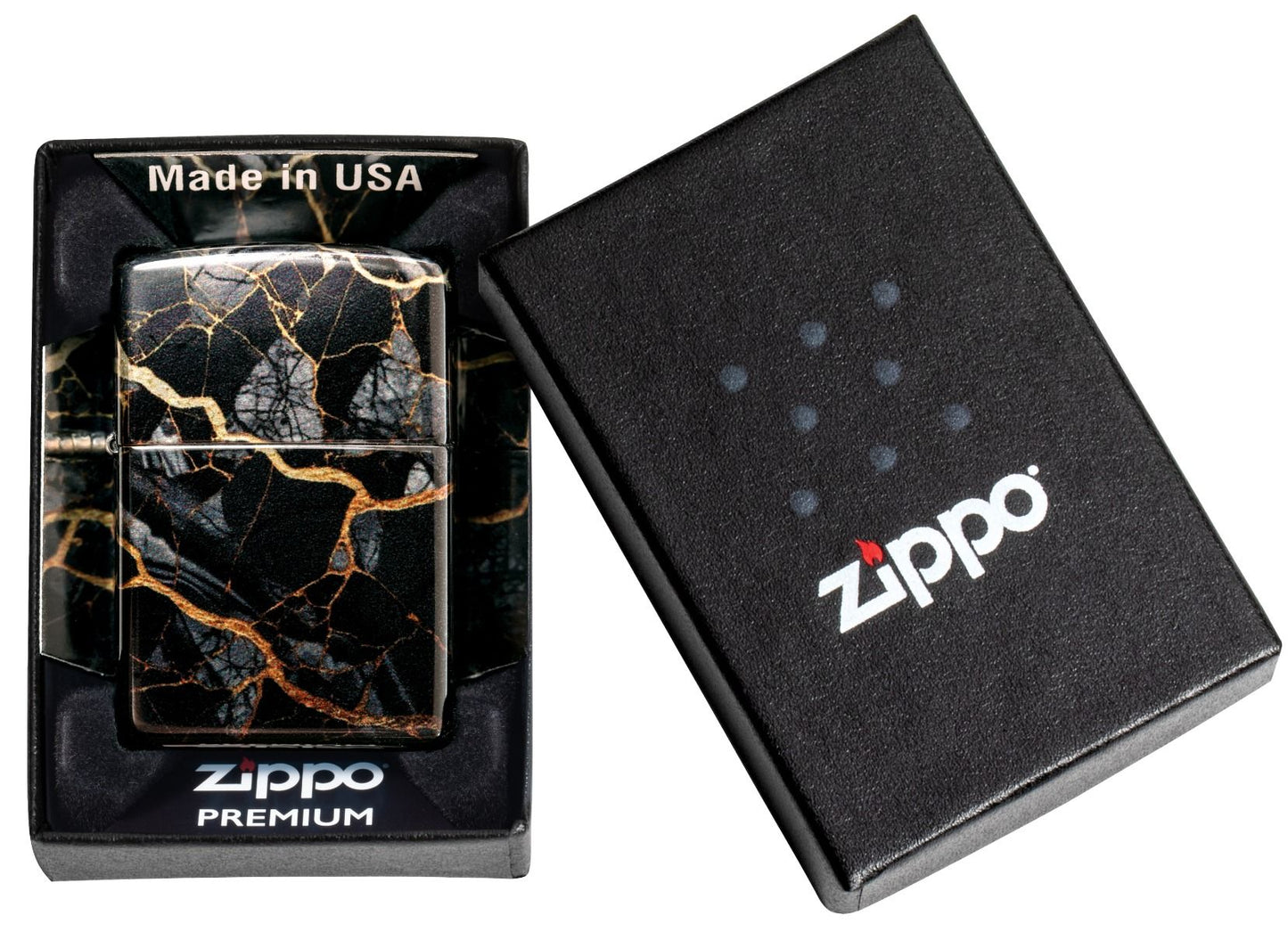 Zippo Aansteker 48459 Marble Design - detail