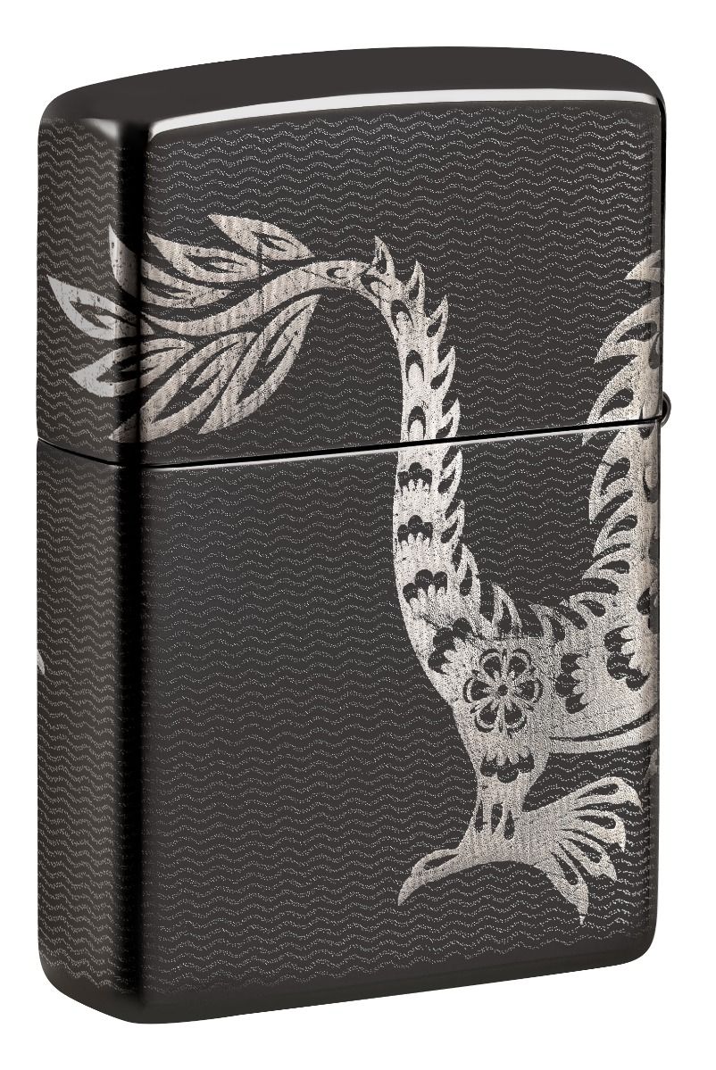 Zippo Aansteker - 24756 Asian Dragon Design - detail 2