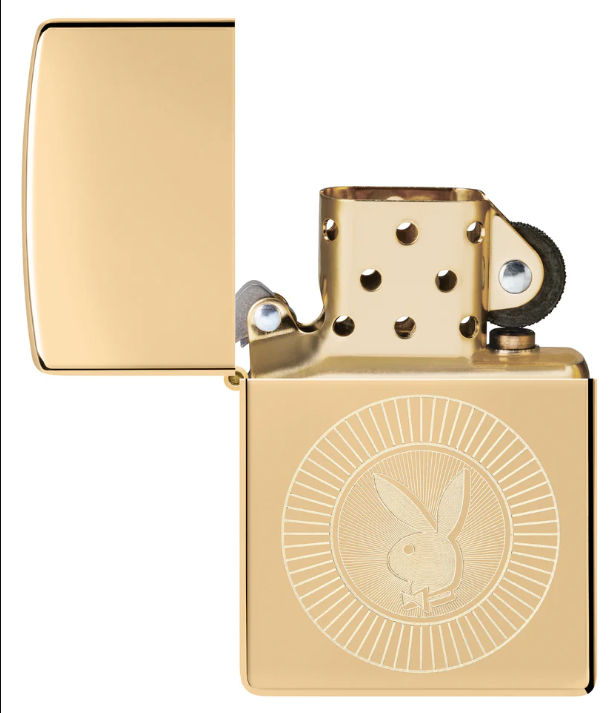 Zippo Aansteker - 254B Playboy 1 - achteraanzicht