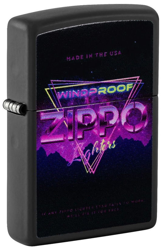 Zippo Aansteker 218 Zippo Triangle Design - vooraanzicht