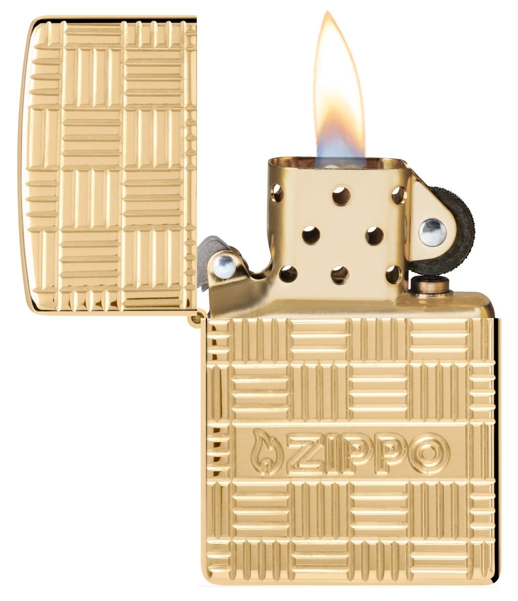 Zippo Aansteker - 169 Zippo Basketweave Design - detail 1
