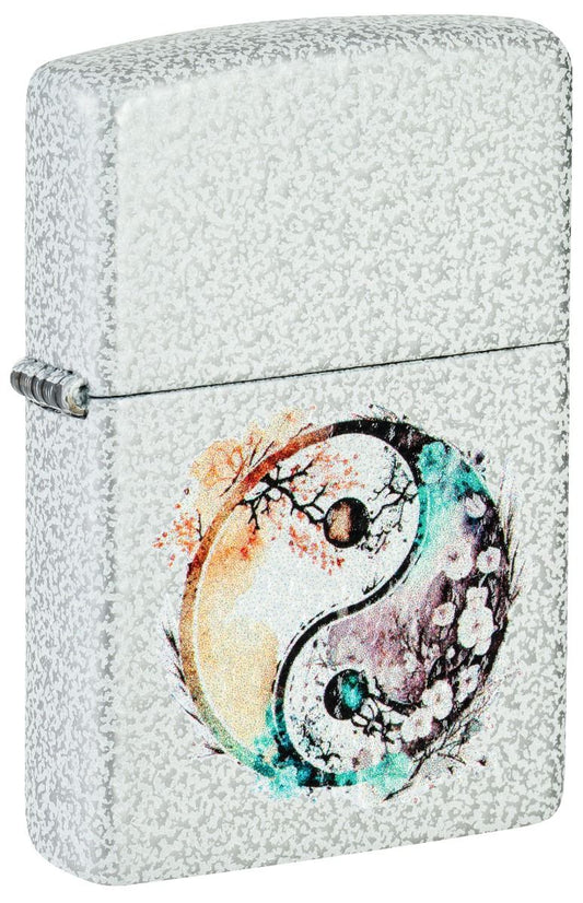 Zippo Aansteker 46020 Watercolor Yin Yang Design - vooraanzicht