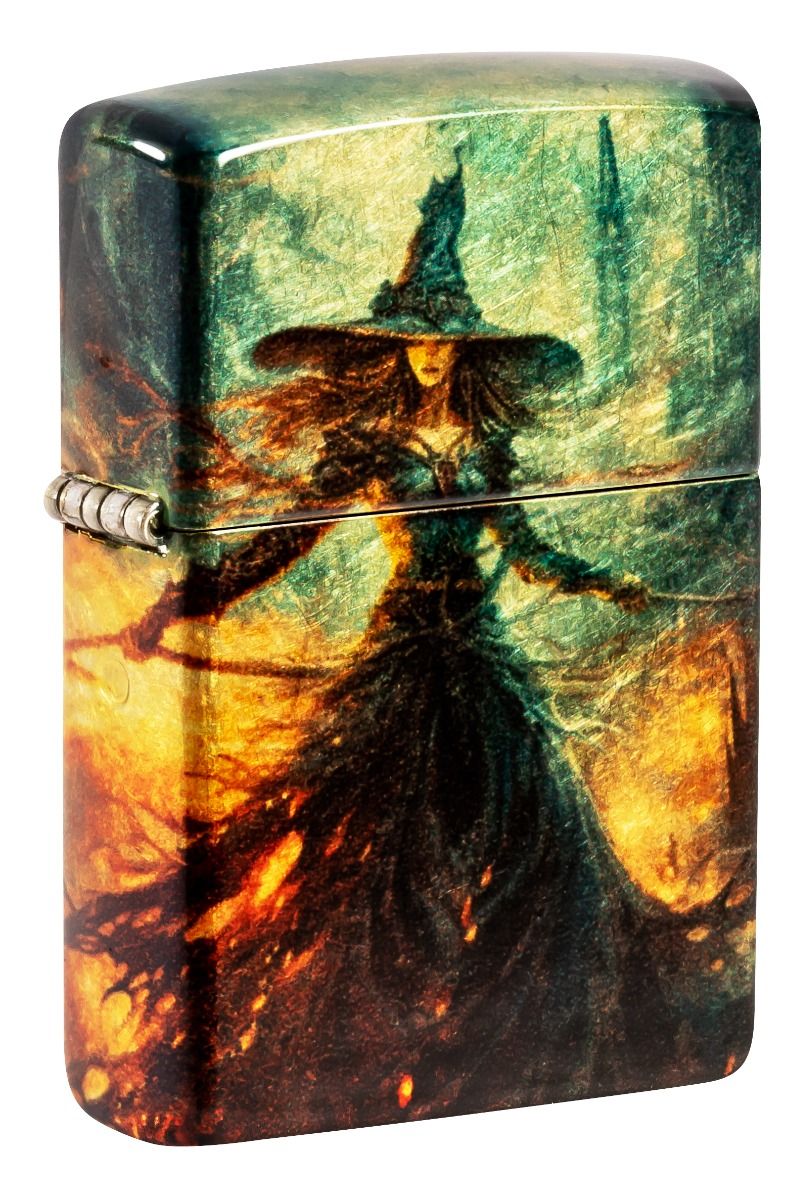 Zippo Aansteker 48458 Witch Design - vooraanzicht