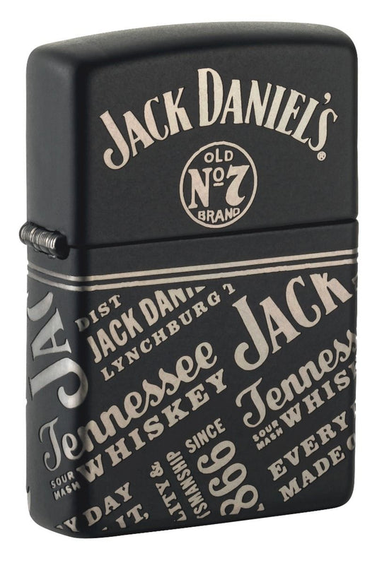 Zippo Aansteker 218C Jack Daniels - vooraanzicht