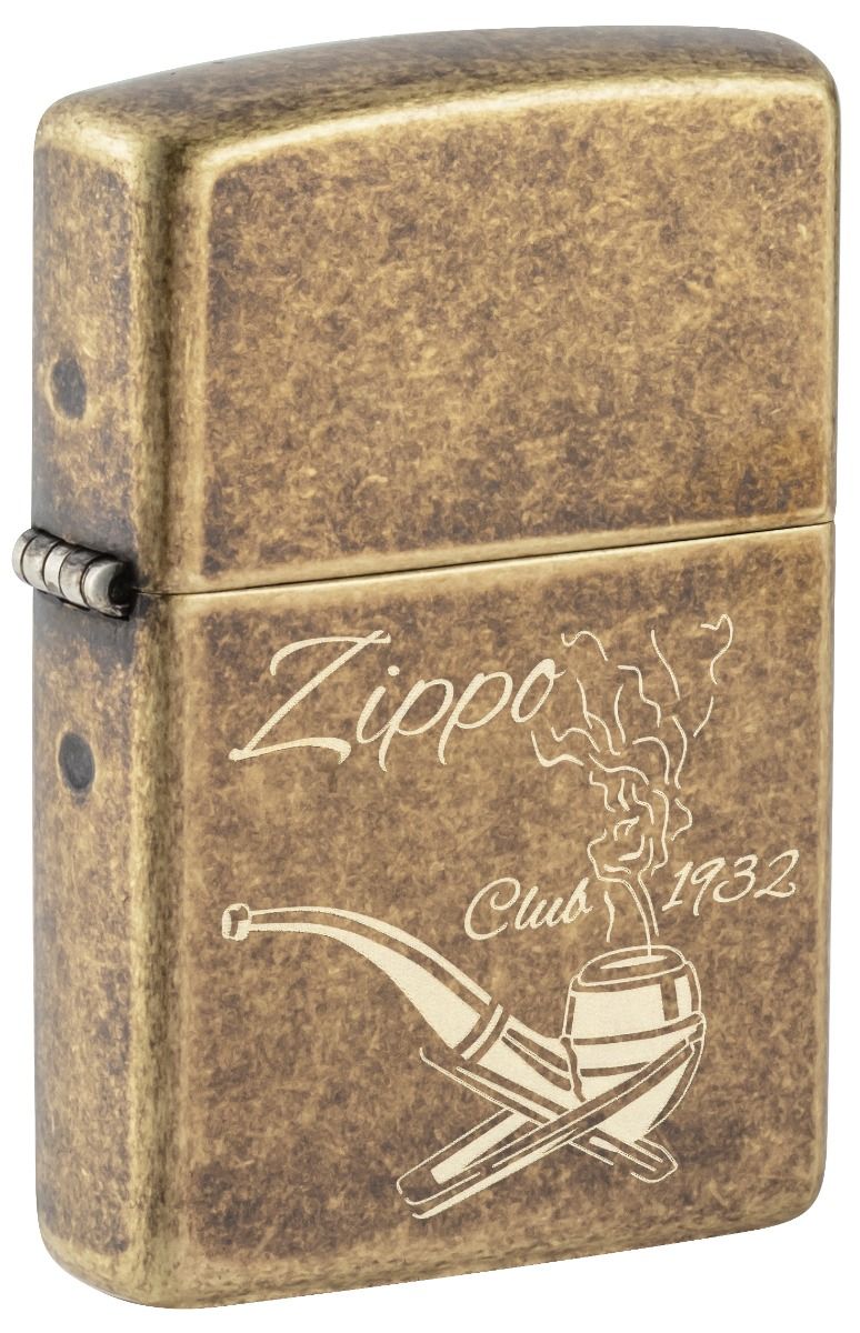 Zippo Aansteker 201FB Zippo Pipe Design - vooraanzicht
