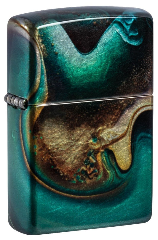Zippo Aansteker 4849 Marble Design - vooraanzicht
