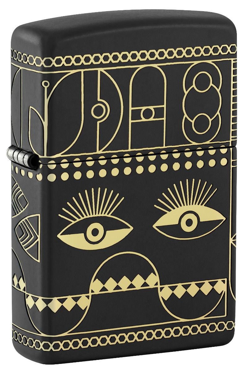 Zippo Aansteker - 218 Art Deco Design - vooraanzicht