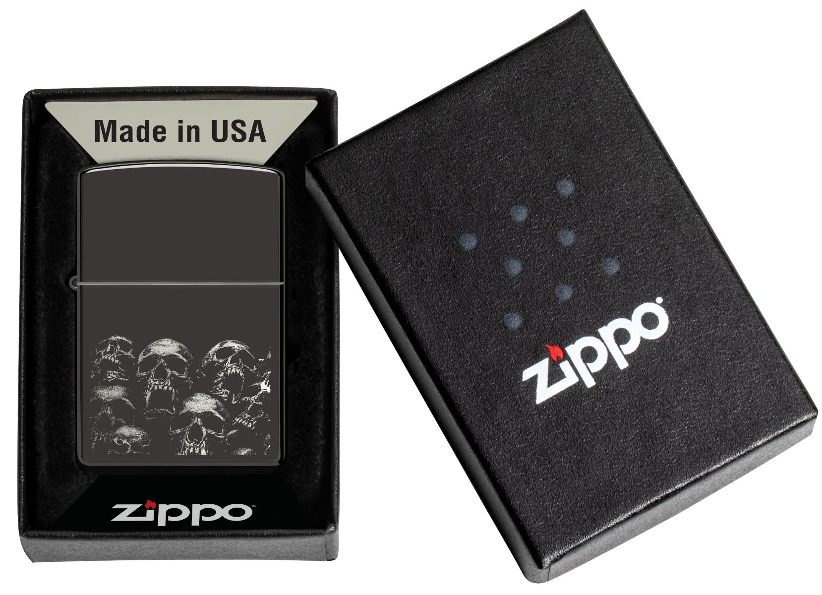 Zippo Aansteker - 24756 Skulls Design - detail 2