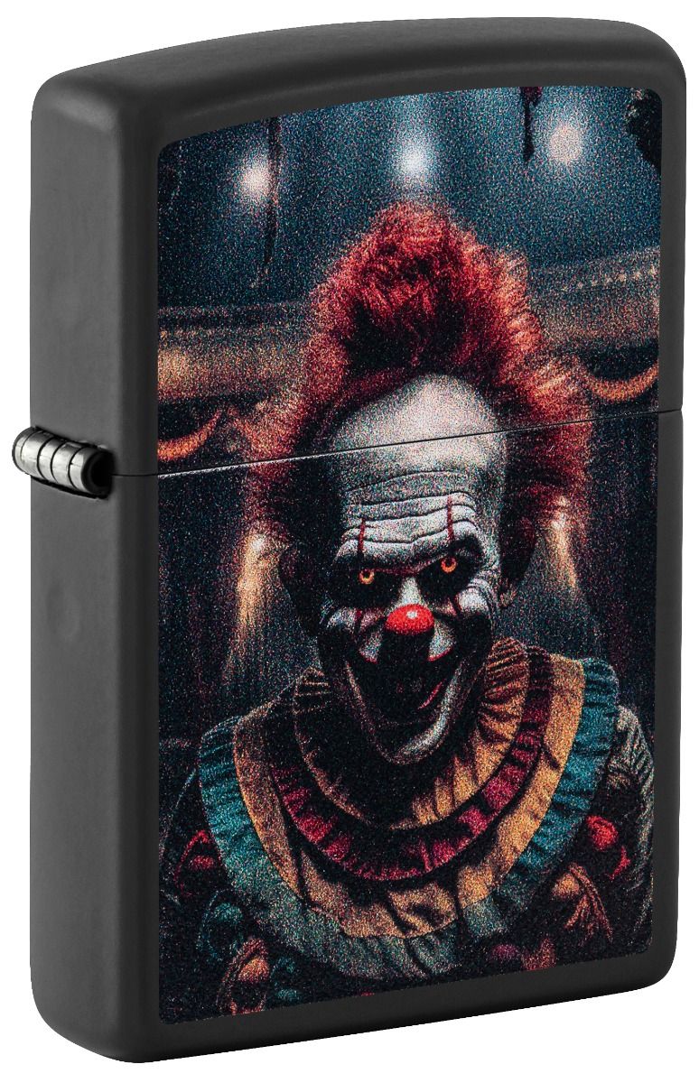 Zippo Aansteker - 218 Creepy Clown Design - vooraanzicht