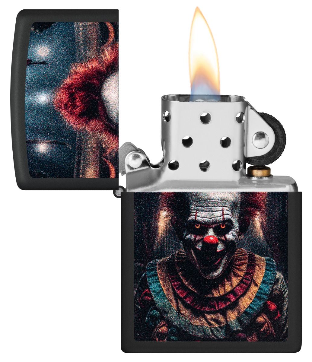 Zippo Aansteker - 218 Creepy Clown Design - detail 1