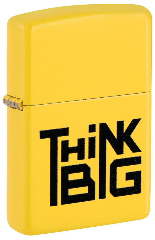 Zippo Aansteker 46019 Think Big Design - vooraanzicht