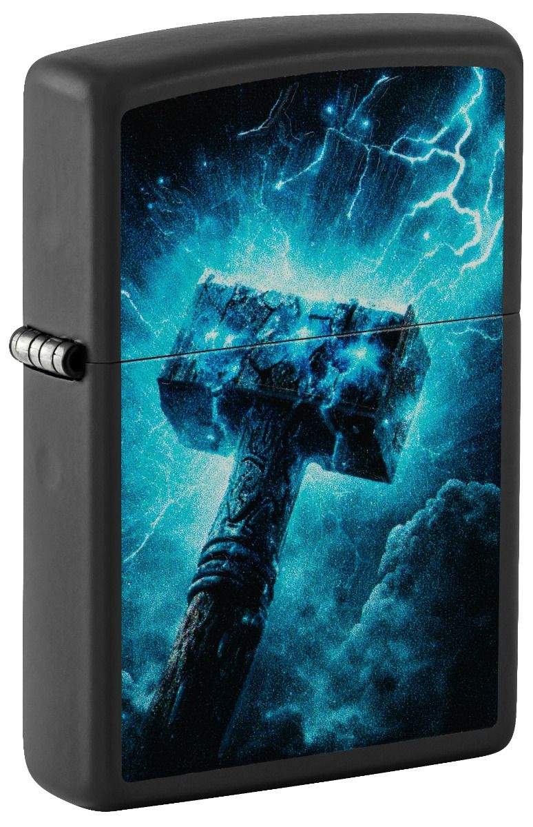 Zippo Aansteker - 218 Thors Hammer Design - vooraanzicht