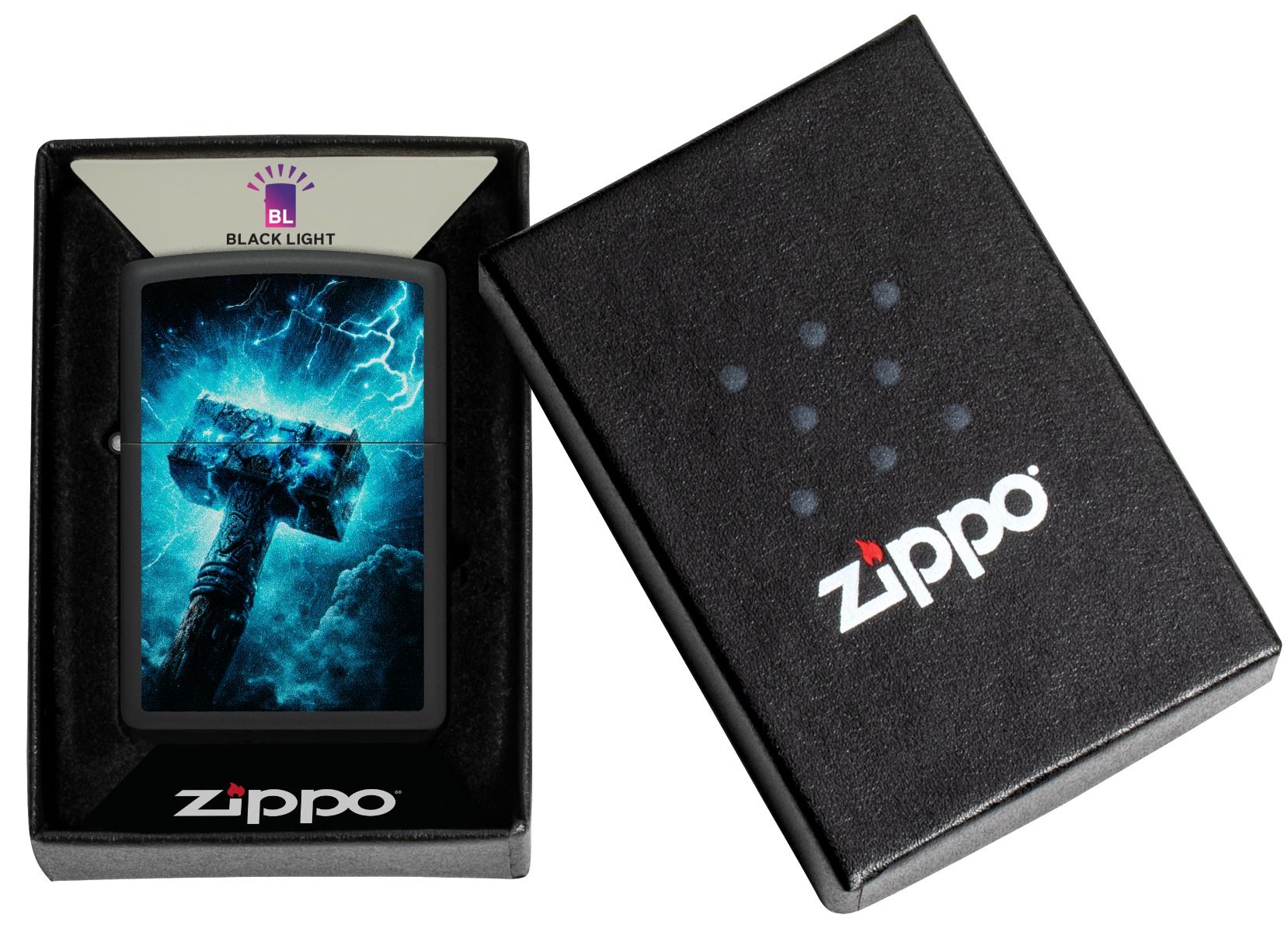 Zippo Aansteker - 218 Thors Hammer Design - detail 3