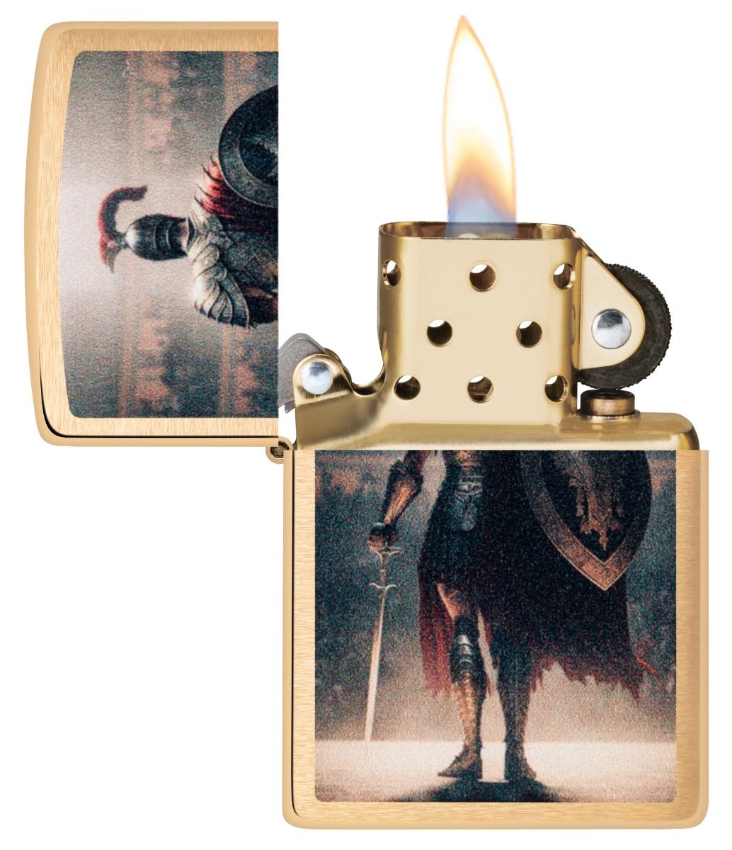 Zippo Aansteker - 204B Gladiator Design - detail 1