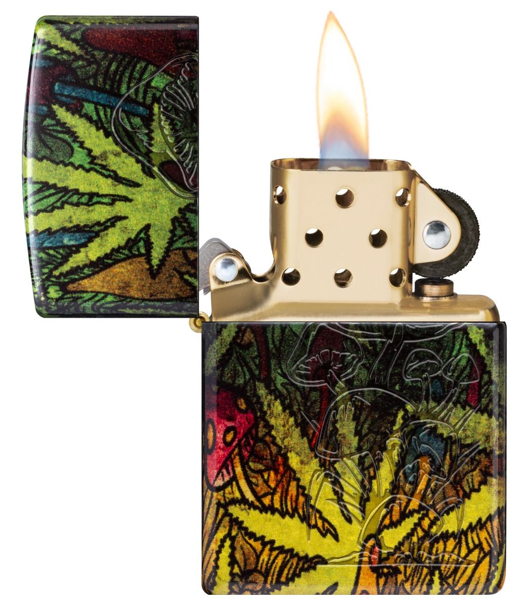 Zippo Aansteker 48458 Counter Culture Design - achteraanzicht