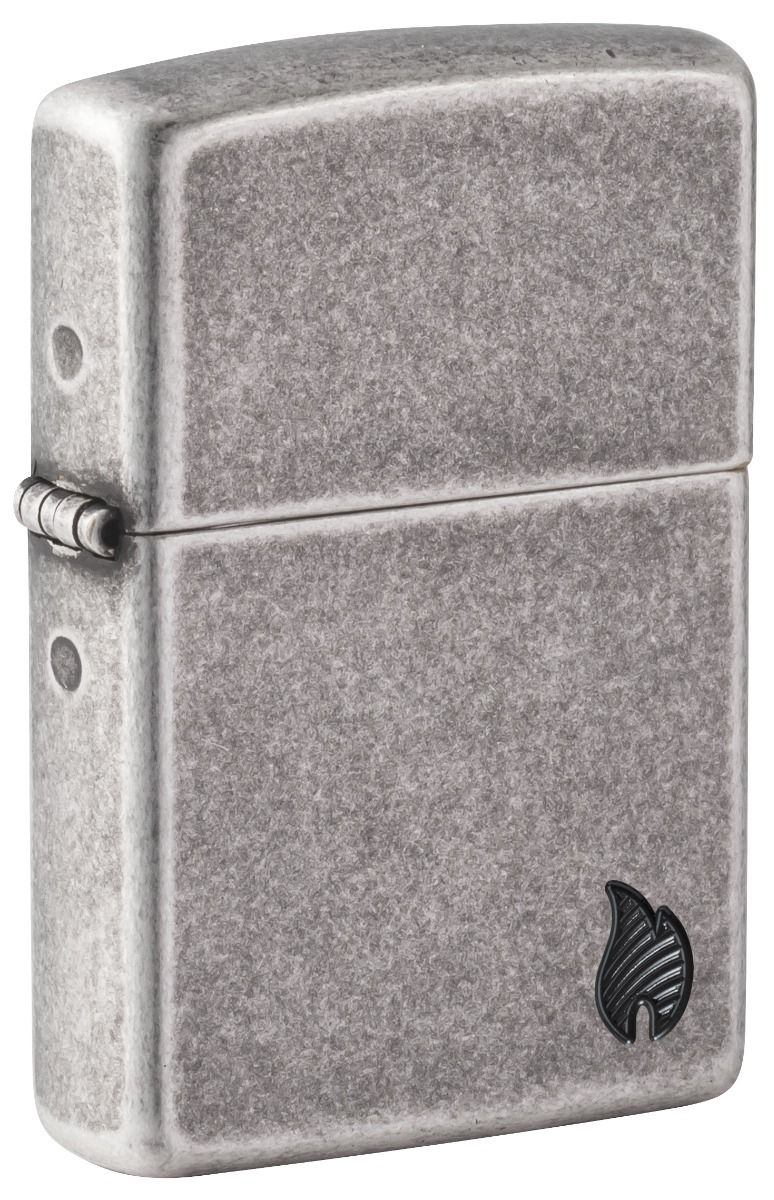 Zippo Aansteker 28973 Armor Series Flame - vooraanzicht