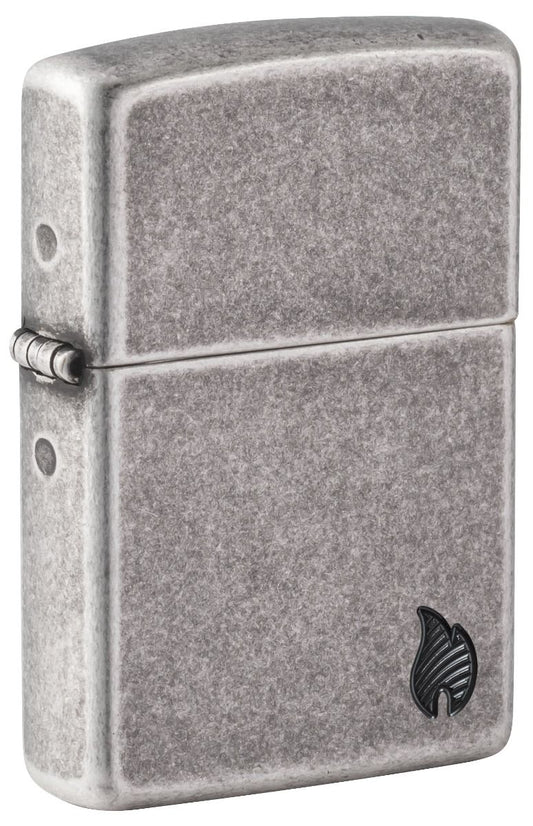 Zippo Aansteker 28973 Armor Series Flame - vooraanzicht