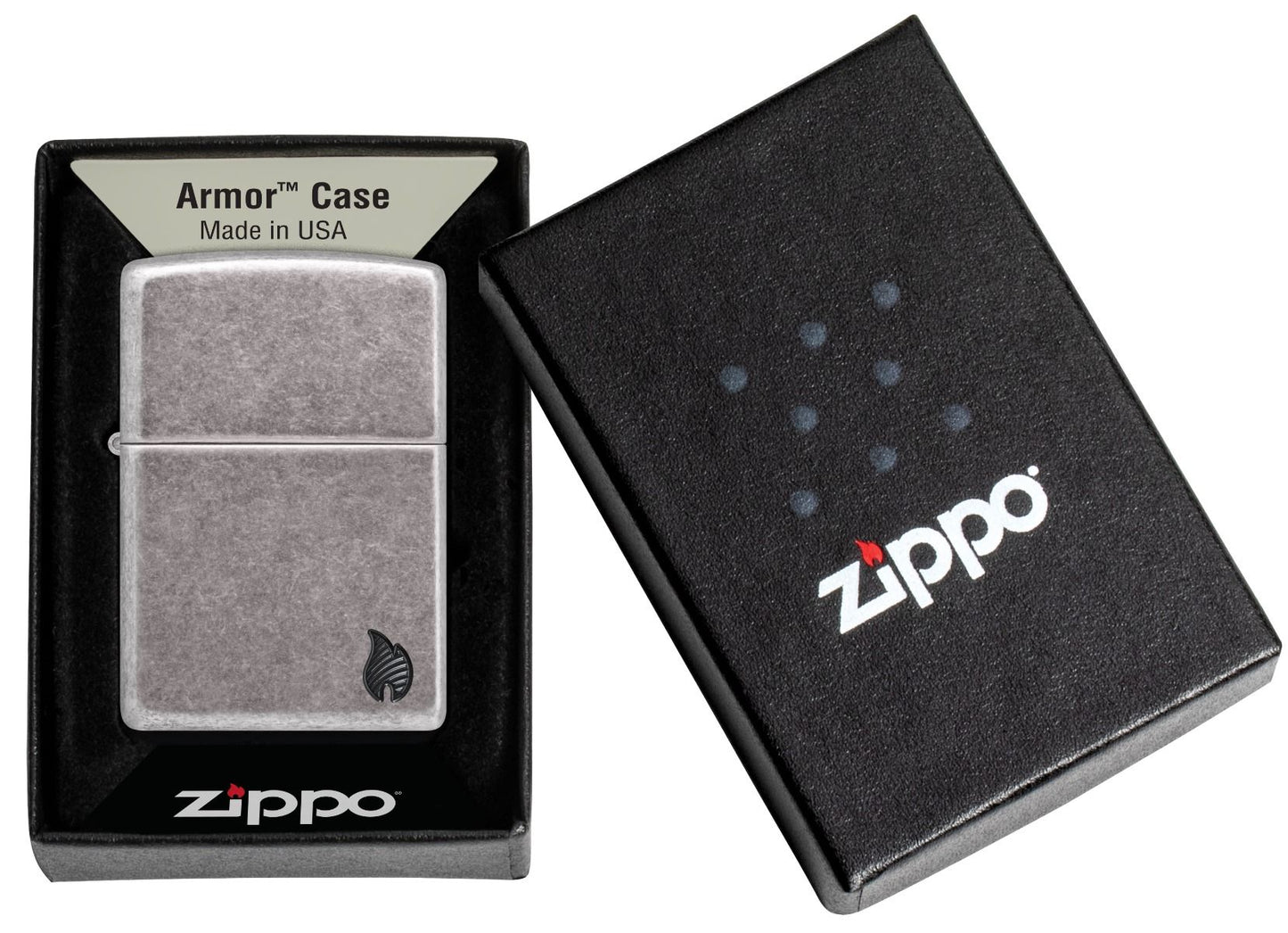 Zippo Aansteker 28973 Armor Series Flame - detail