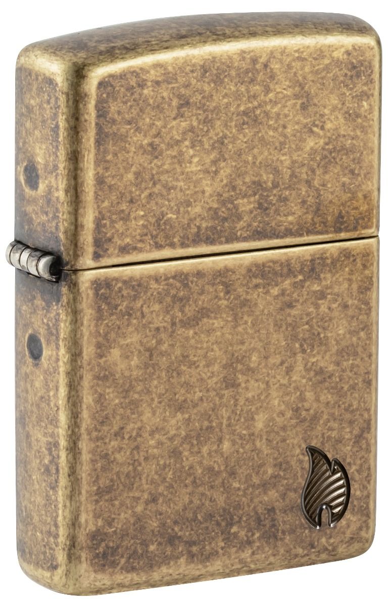 Zippo Aansteker 29561 Armor Series Flame - vooraanzicht