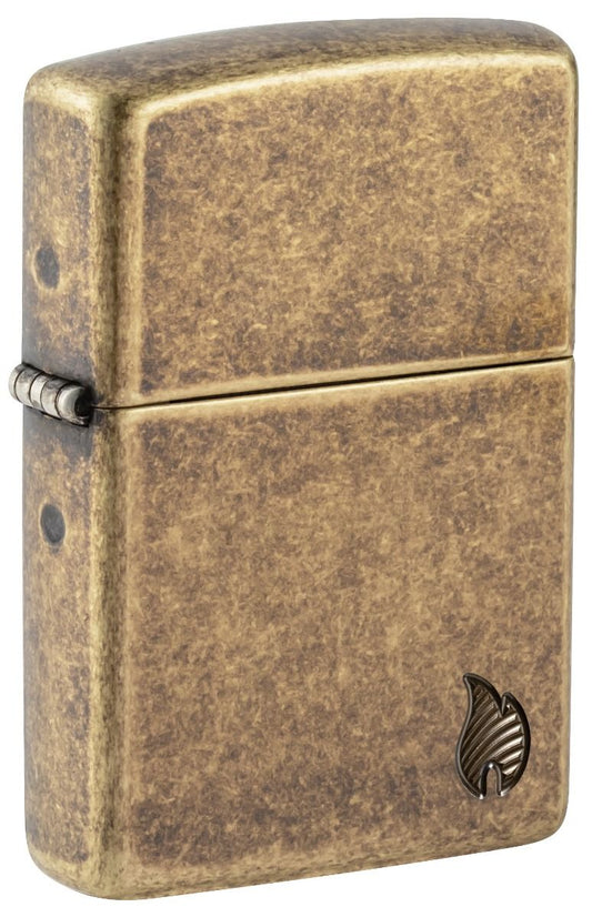 Zippo Aansteker 29561 Armor Series Flame - vooraanzicht