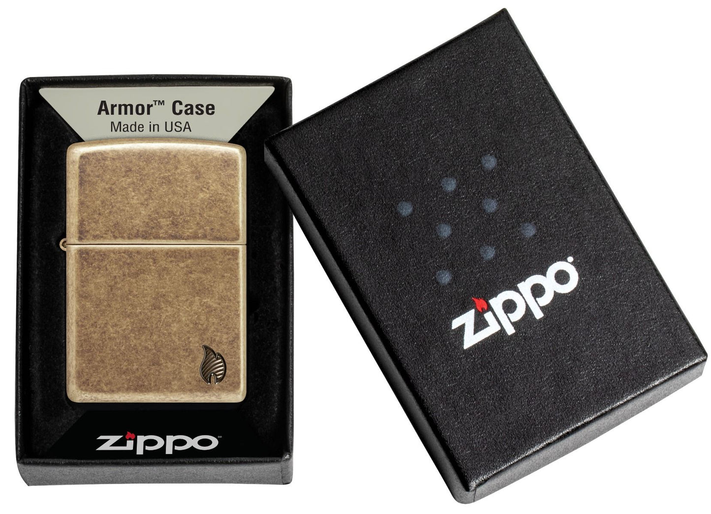 Zippo Aansteker 29561 Armor Series Flame - detail
