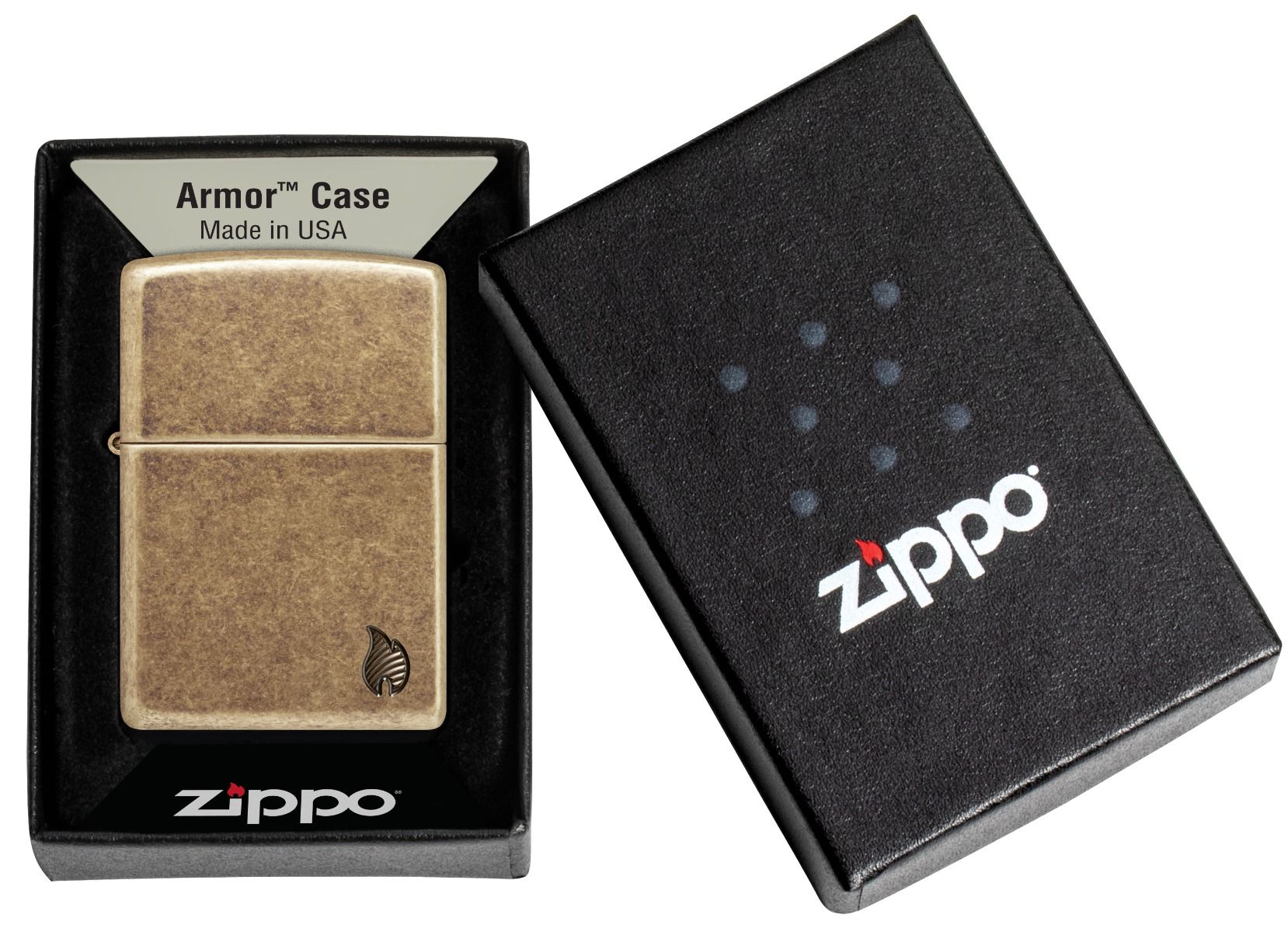 Zippo Aansteker 29561 Armor Series Flame - detail