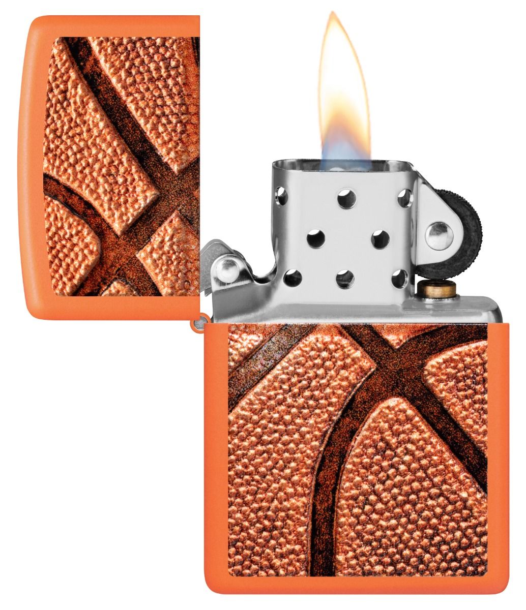 Zippo Aansteker 231 Basketball Design - achteraanzicht