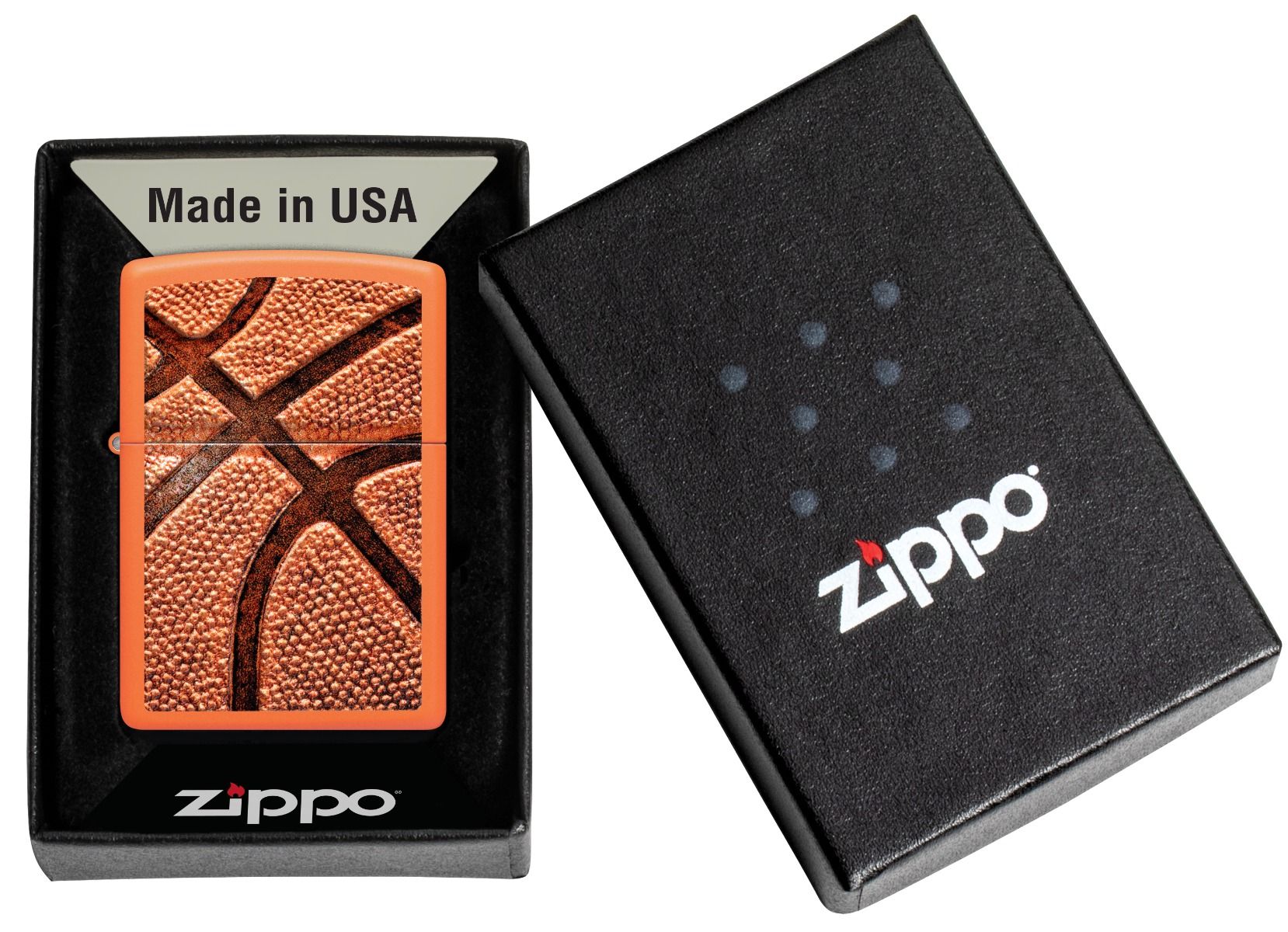 Zippo Aansteker 231 Basketball Design - detail