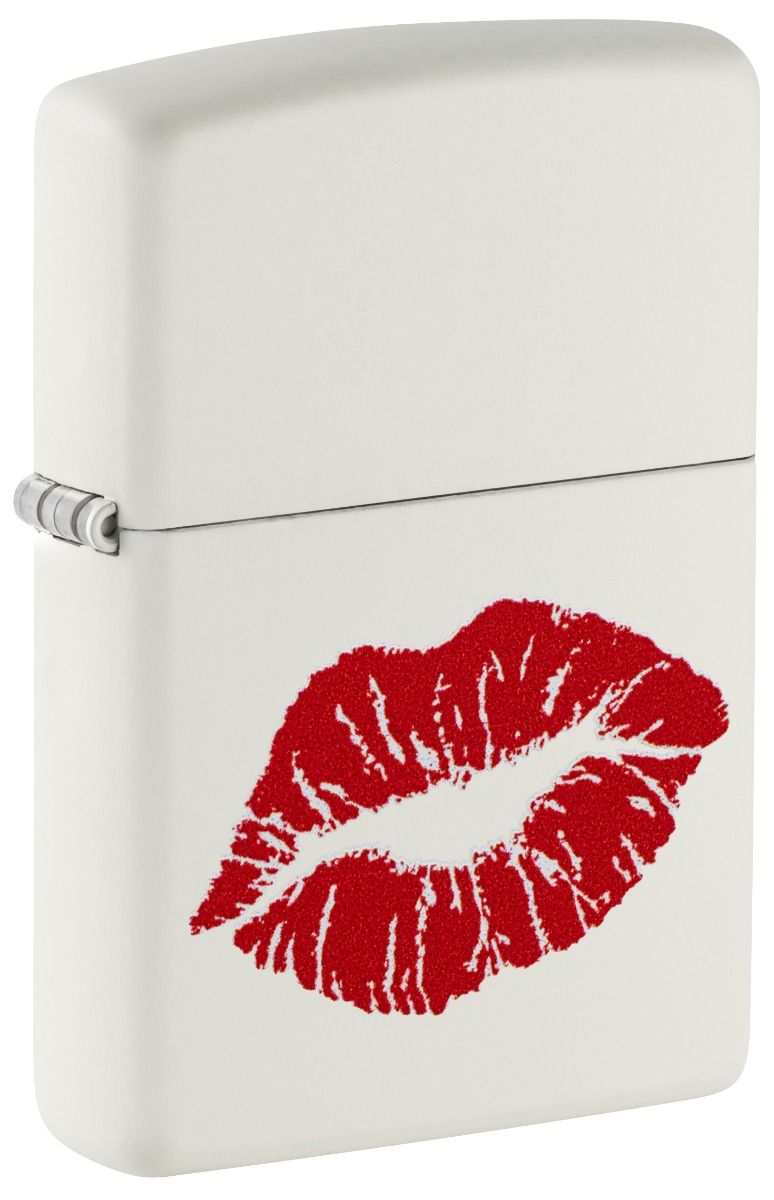 Zippo Aansteker 214 Kiss Design - vooraanzicht