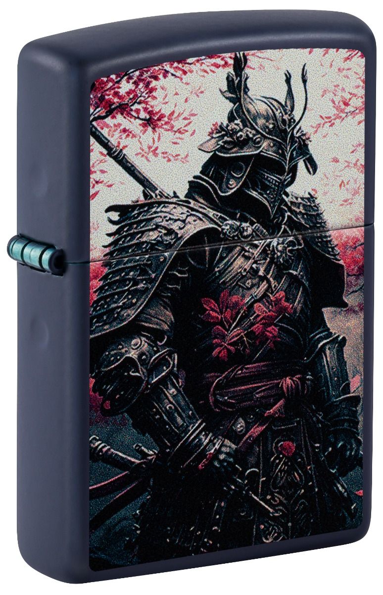 Zippo Aansteker 239 Samurai Warrior Design - vooraanzicht
