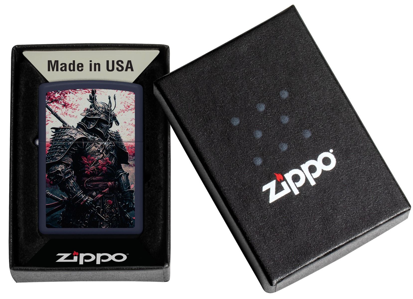 Zippo Aansteker 239 Samurai Warrior Design - detail