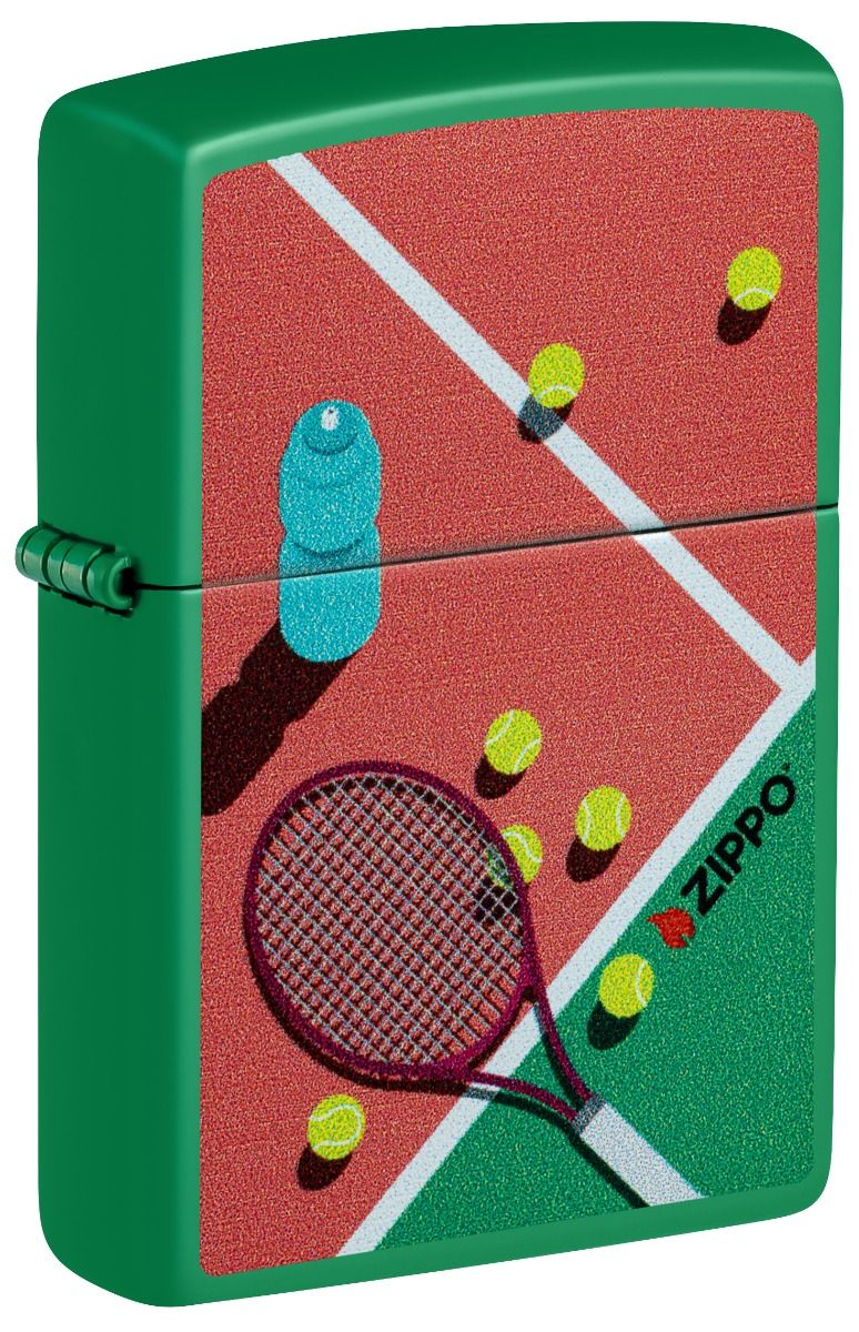 Zippo Aansteker 48629 Tennis Design - vooraanzicht