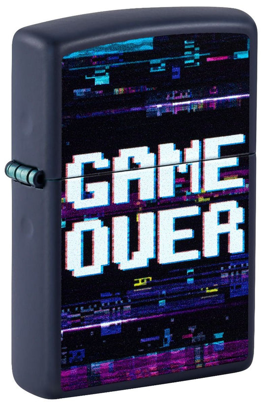 Zippo Aansteker 239 Game Over Design - vooraanzicht