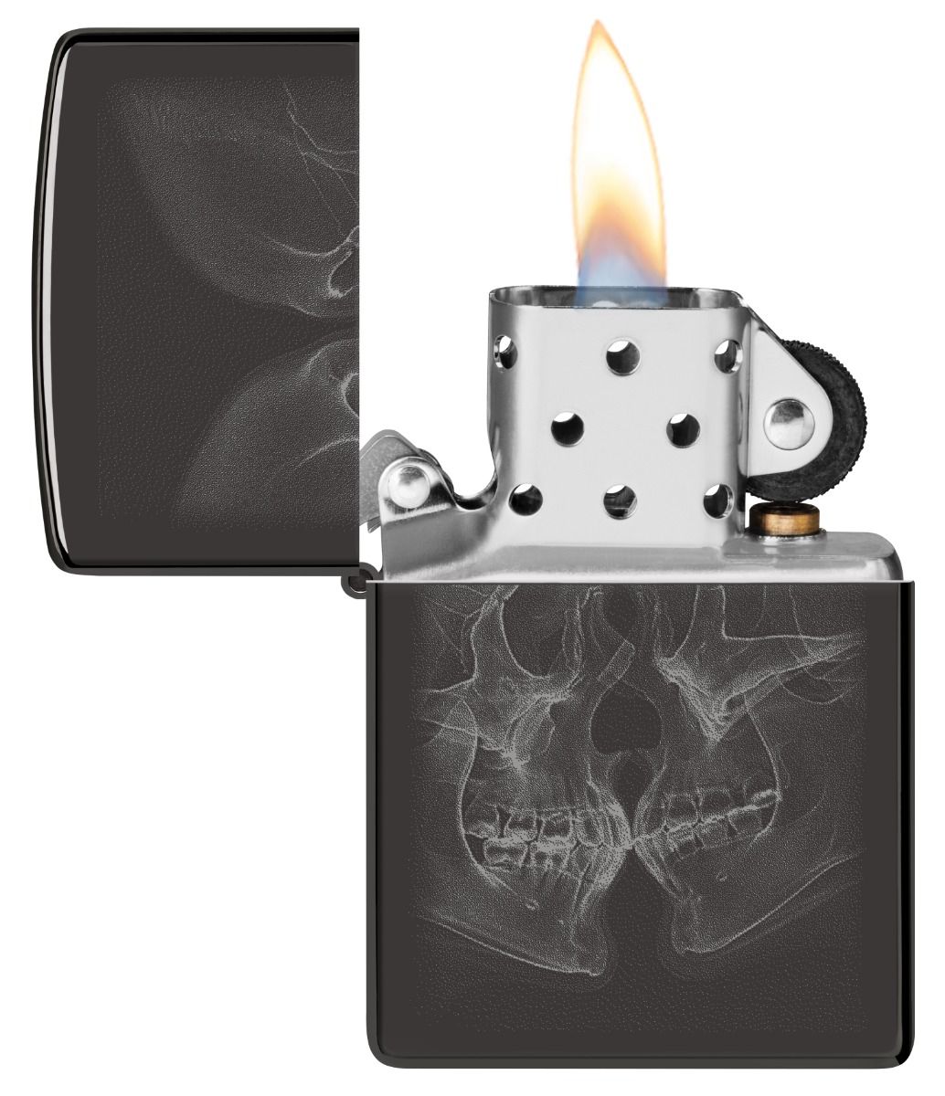Zippo Aansteker 24756 X-Ray Kiss Design - achteraanzicht