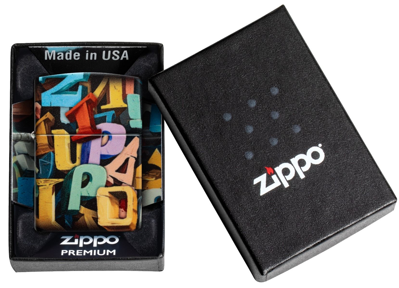 Zippo Aansteker 49352 Abstract Zippo Design - detail