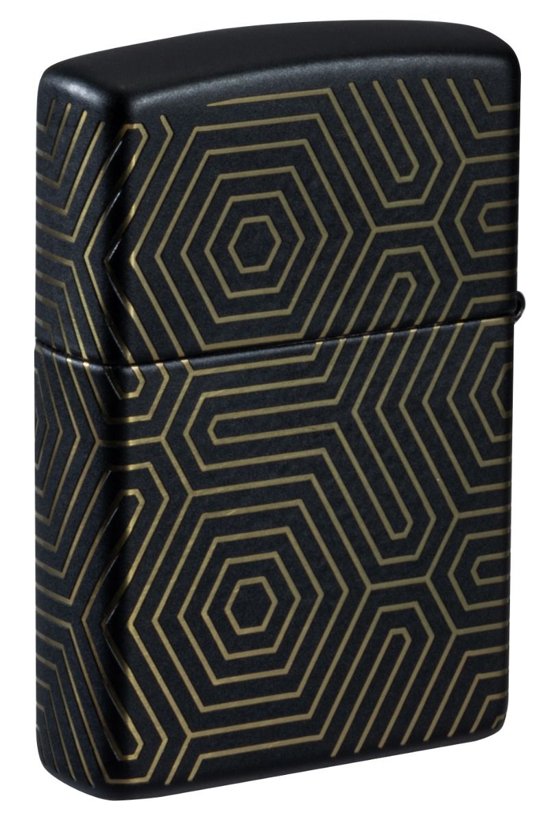 Zippo Aansteker - 218 Geometric Lines Design - detail 2