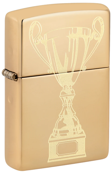 Zippo Aansteker - 254B Trophy Design - achteraanzicht