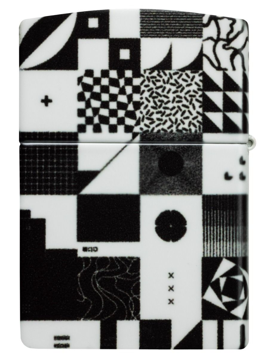 Zippo 49352 Abstract Pattern Design aansteker detail 3