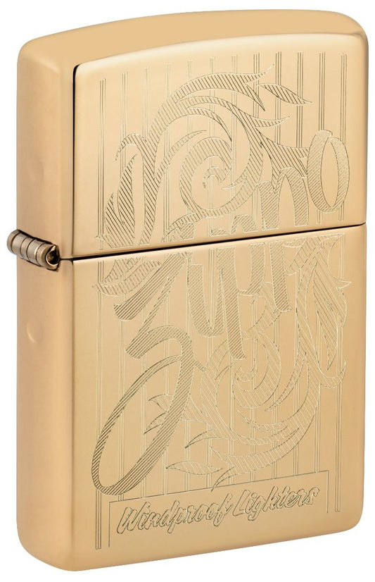 Zippo 254B Zippo Windproof Lighter Design - vooraanzicht